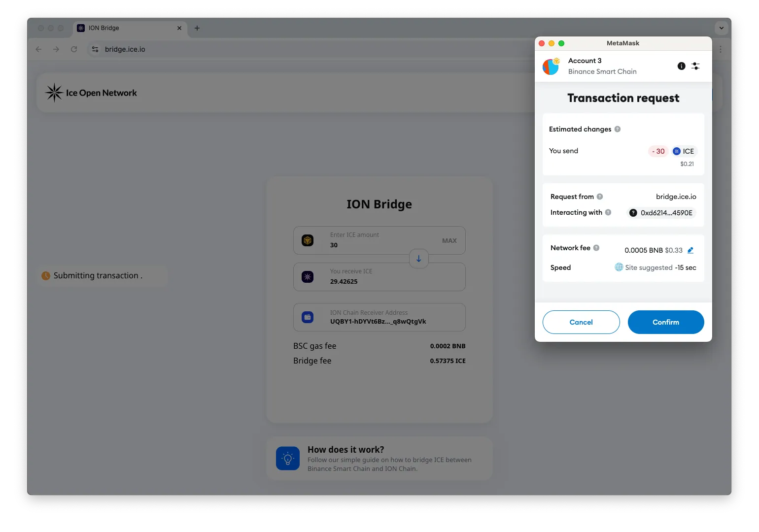 How to Bridge Your Tokens to the ION Blockchain