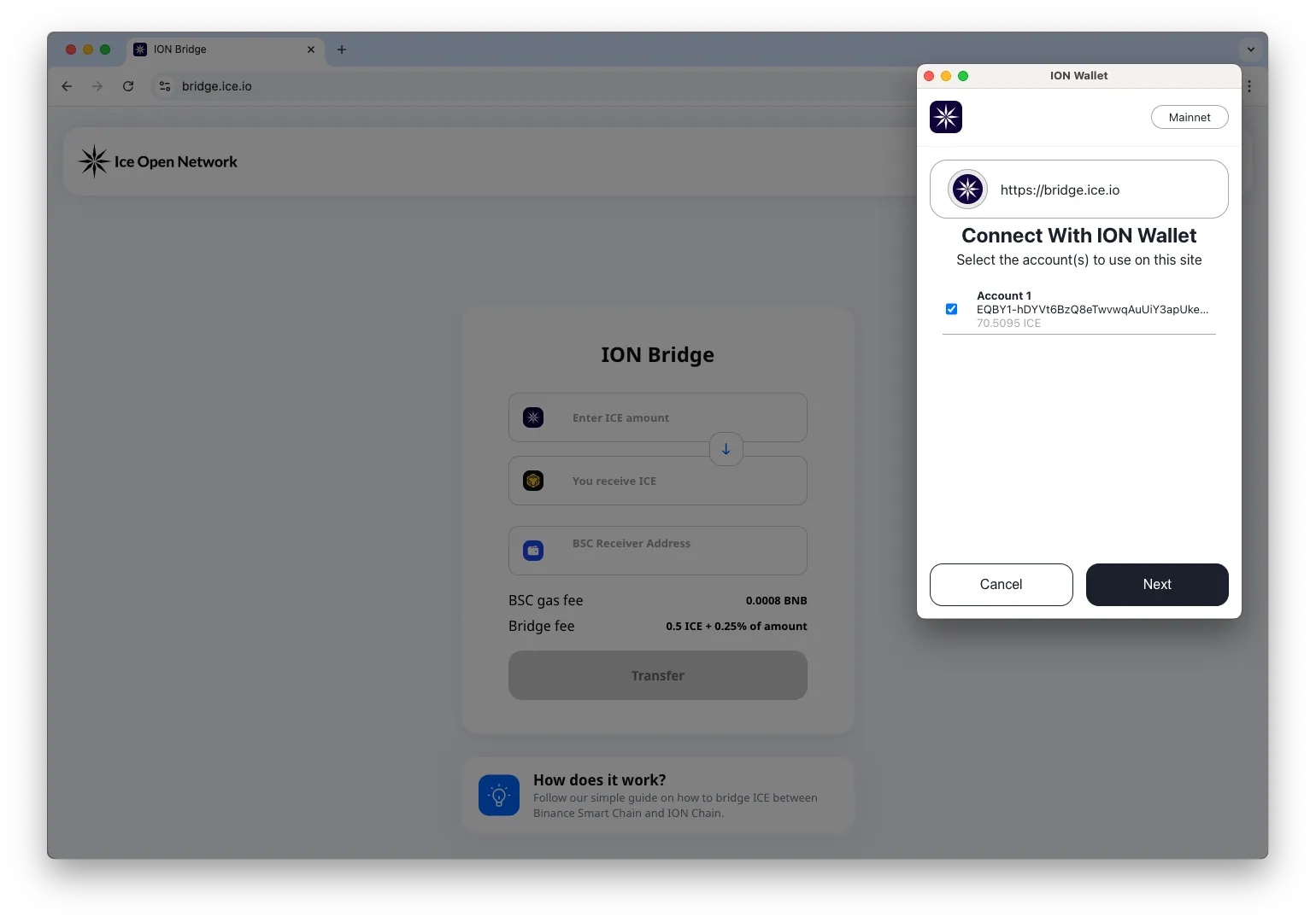 How to Bridge Your Tokens to the ION Blockchain