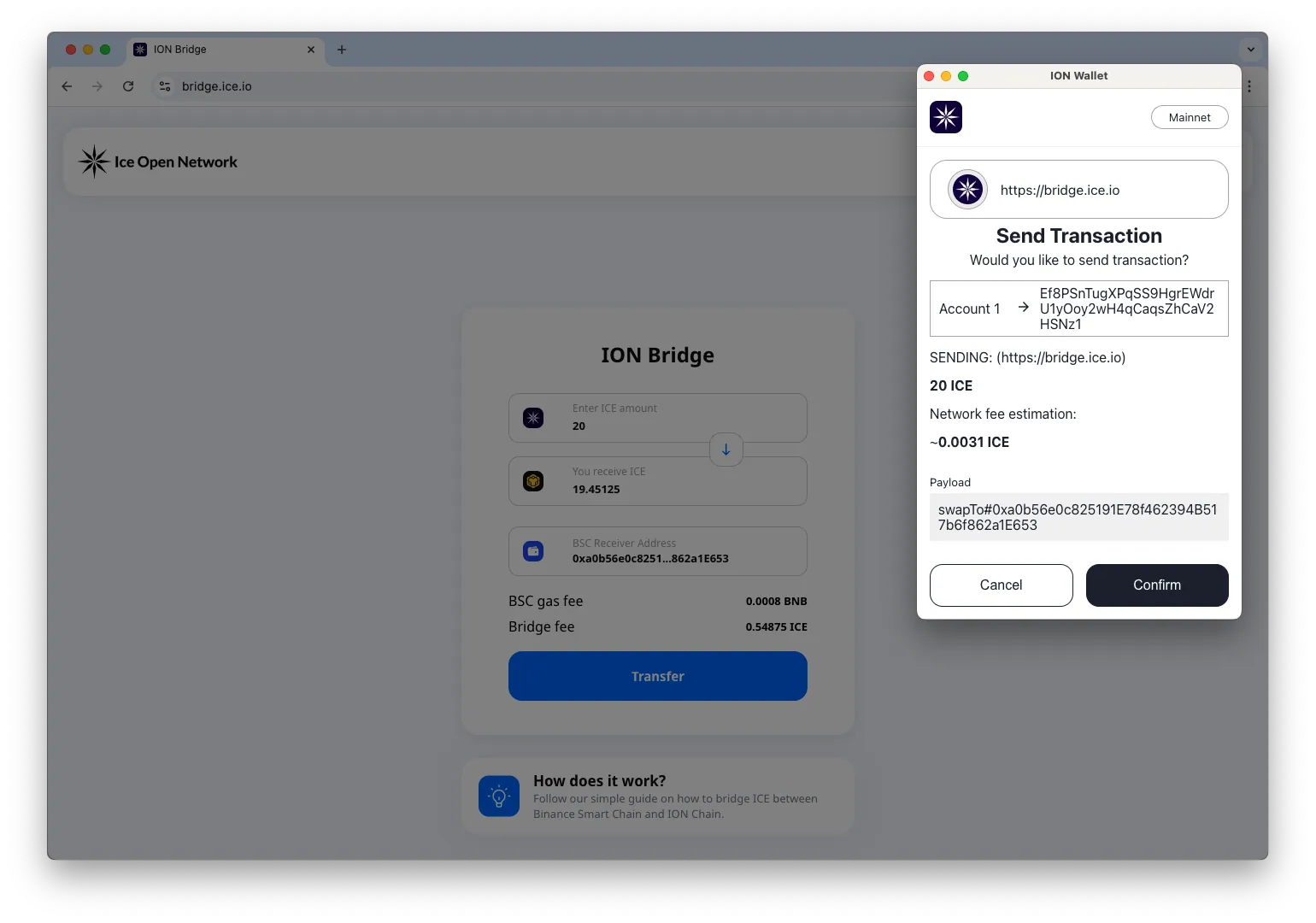 How to Bridge Your Tokens to the ION Blockchain